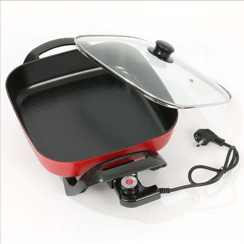 

Korean multifunctional household square pot, electric hot pot, electric pot