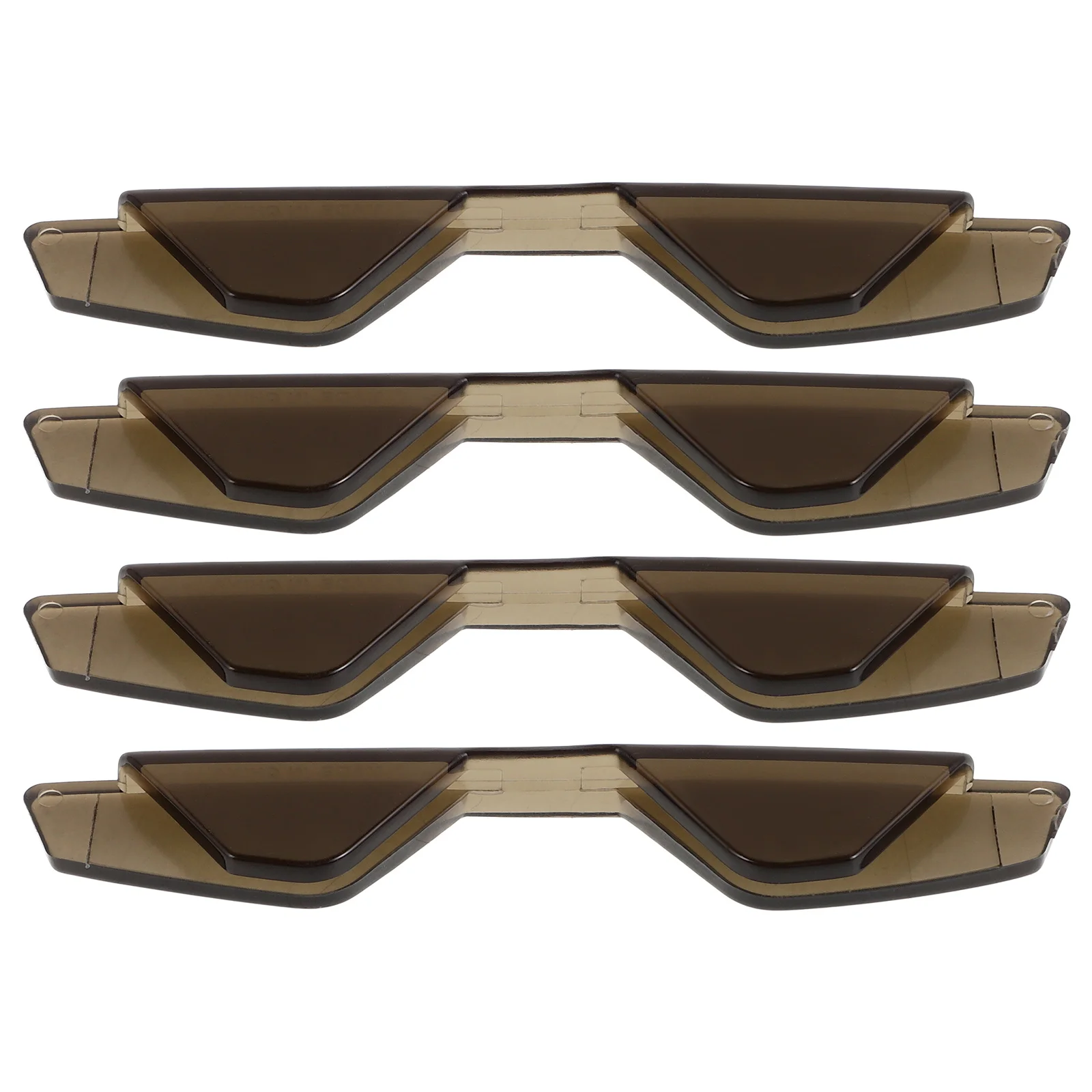 

4pcs Clear Car Door Edge Guards Silicone Trim Edging Bumper Protectors Scratch Resistant Heat Corrosion Resistant Easy Install