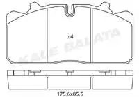 Store code: B2908826014 for ten brake BALATA 12 153 (97 ) OTOKAR SULTAN NOVO turquoise