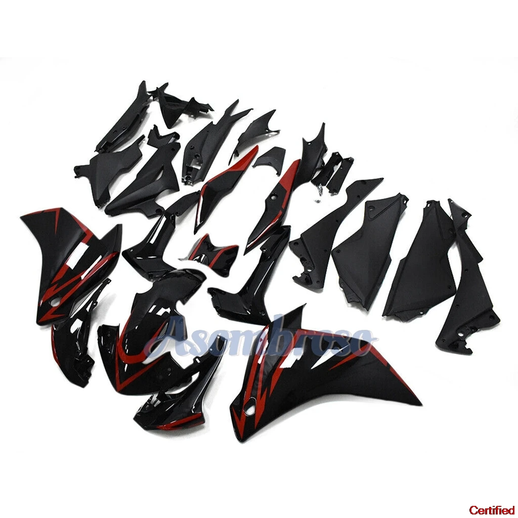 Full fit for CBR250RR  2011 2012 2013 2014 2015 2016 CBR 250R 11 12 13 16 CBR250R Gloss red black Fairing kit Bodywork Shell