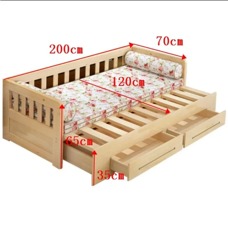 The living room is foldable, multi-functional, sitting and lying single