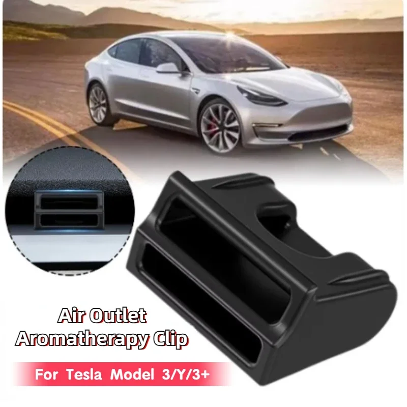 Car Mounted Air Outlet Aromatherapy Holder for Tesla Model 3/Y/3+ Air Outlet Aromatherapy Clip Exclusive Use Car Accessories