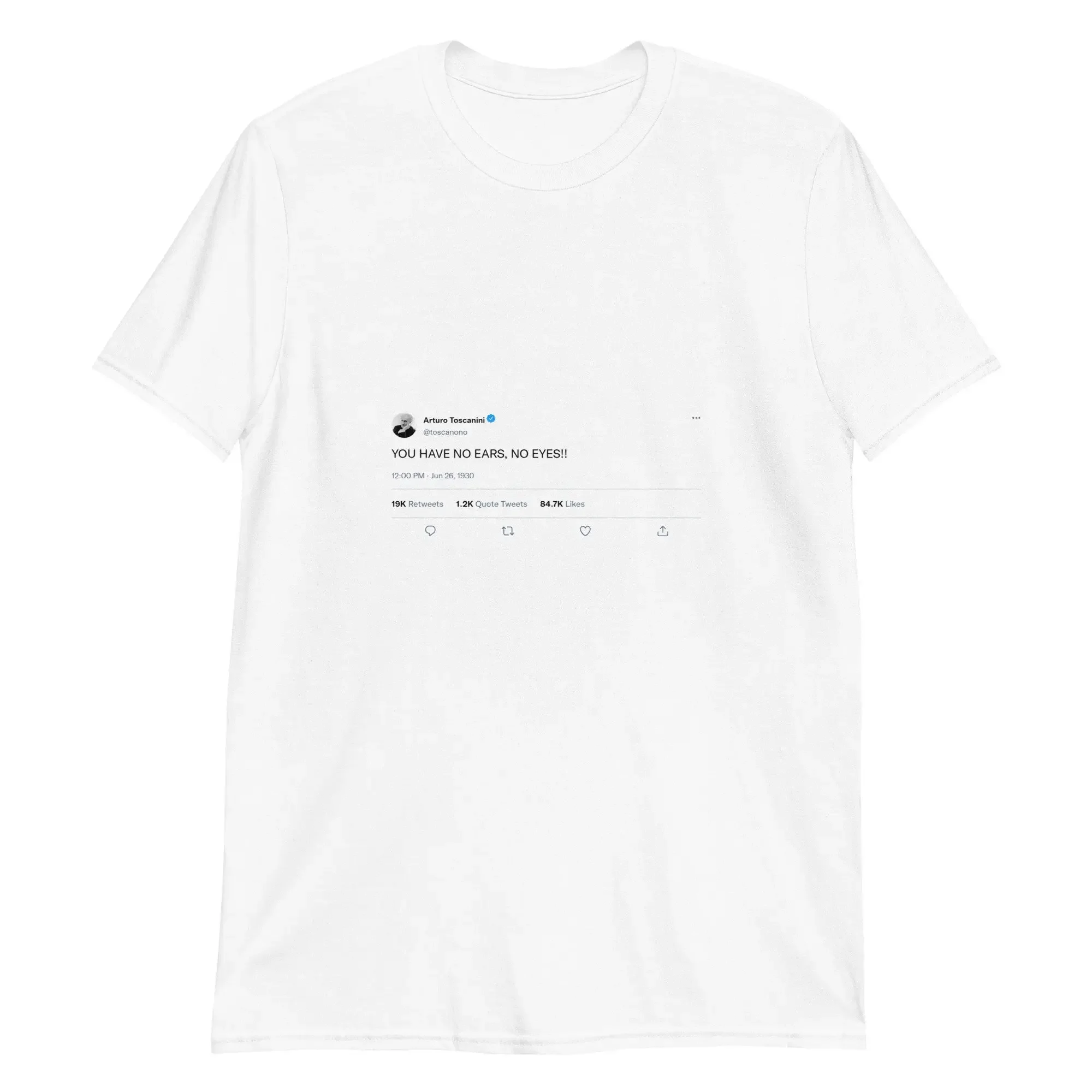 Arturo Toscanini T-Shirt Orchesterdirigent Klassische Musik
