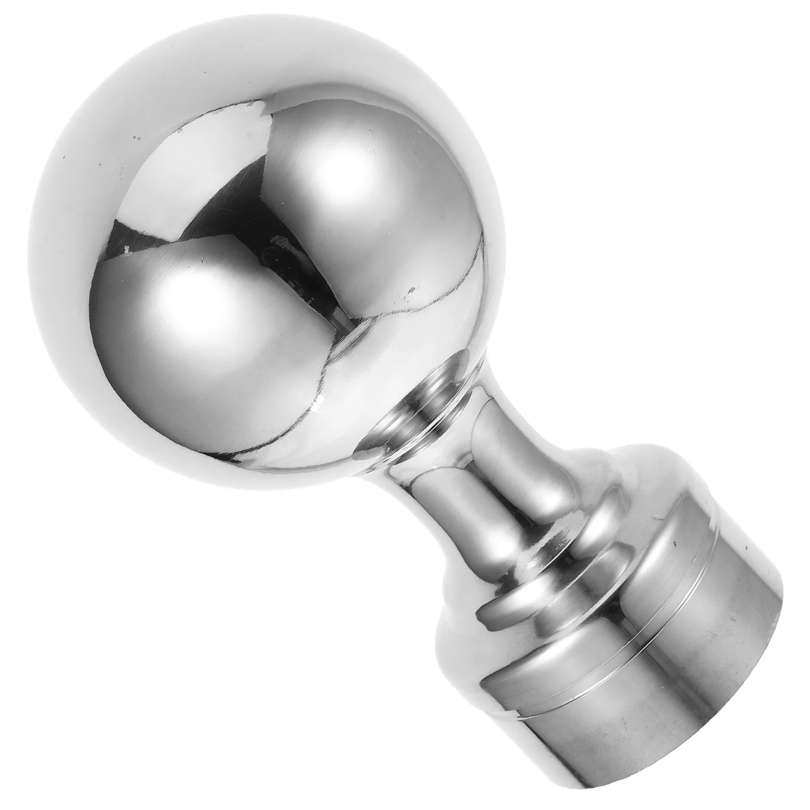 

Fence Post Cap Stainless Steel Dome Style 5inch Topper Ornament for Fences Lamp Deck Mailbox Posts Railings Handrail