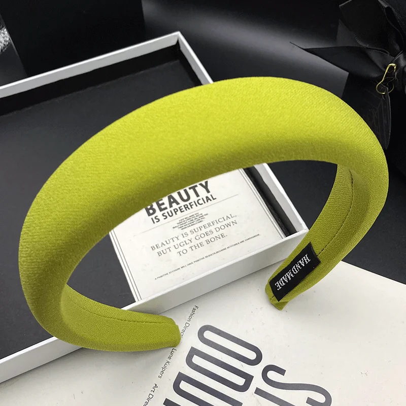 

Simple and fashionable high cranial sponge hair clip for women, new style for outdoor hair compression and face washing headband