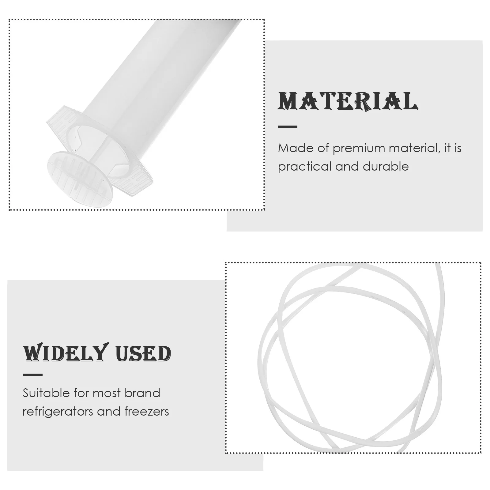 

5pcs 5 PCS Refrigerator Drain Cleaning Fridge Dredging Kit Unclogger Kitchen Remover Clogged Tool