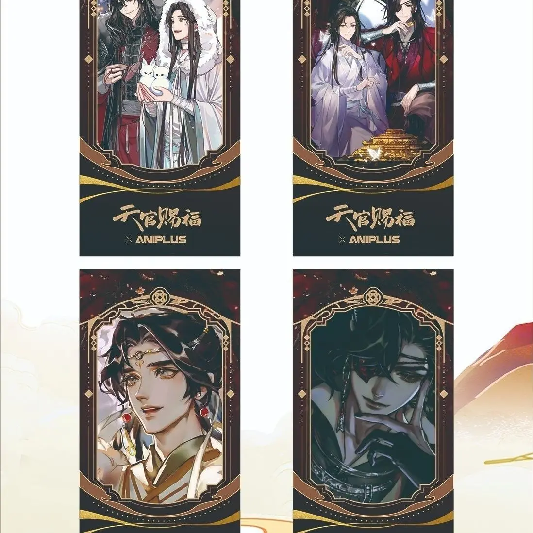 28 Sheet/Set Heaven Official\'s Blessing Tarot Card Collect cards Tian Guan Ci Fu,Xie Lian HD Photocard Fans Collection Gift