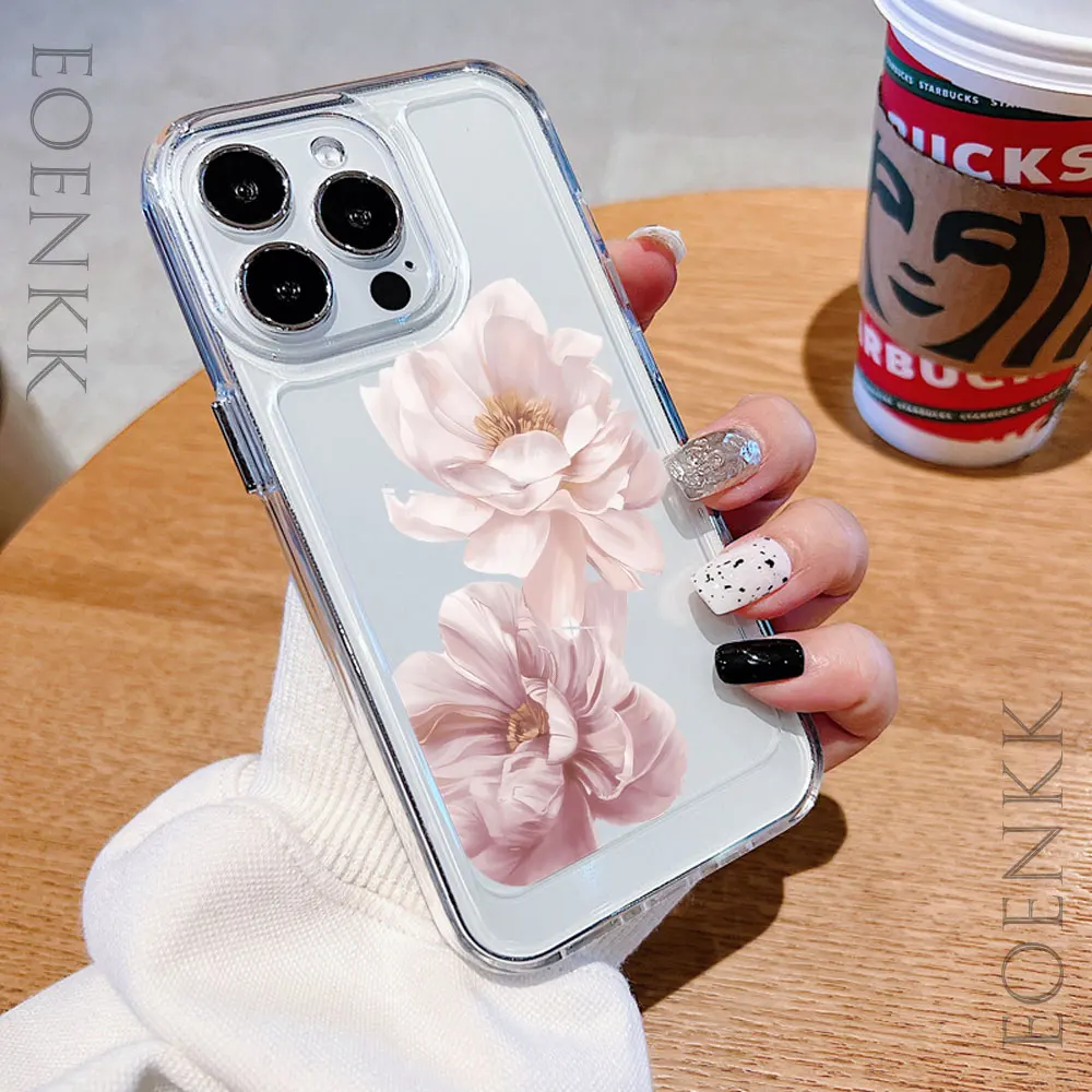Case For Samsung A55 Cases Galaxy S24 Ultra Case Flower Soft Silicone Case For A15 A35 A34 A54 A33 A53 S23 FE S22 S21 Plus Cover