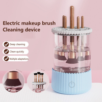 Portable Makeup Brush Cleaner Lazy Electric Brush Cleaner Beauty Tools Automatic Brush Washer