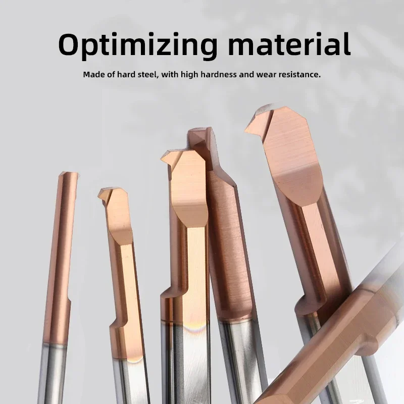 MFR Gamma completa di utensili per scanalatura a foro piccolo Utensili per alesatura interna in metallo duro CNC Super Mini Tornio Scanalatura Bar