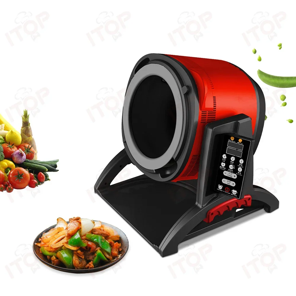 360° Automatic Rotation Intelligent Electric Cooking Robot Chef Automatic Wok Pot Restaurant