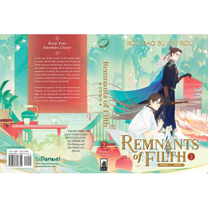 1-3 volumes Remnants Of Filth English Science Fiction Novel For Teenagers And Adults With Two Male Protagonists In English