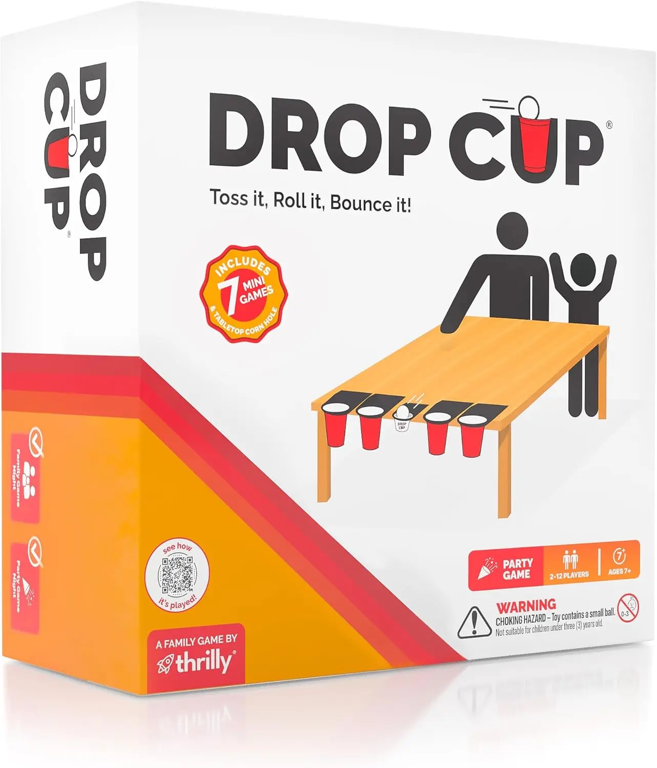 

Portable Table Pong Game for All Ages - Fun Party Activity and Family Gift