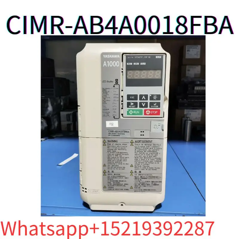 

second-hand A1000 frequency converter CIMR-AB4A0018FBA 7.5KW/5.5KW tested ok