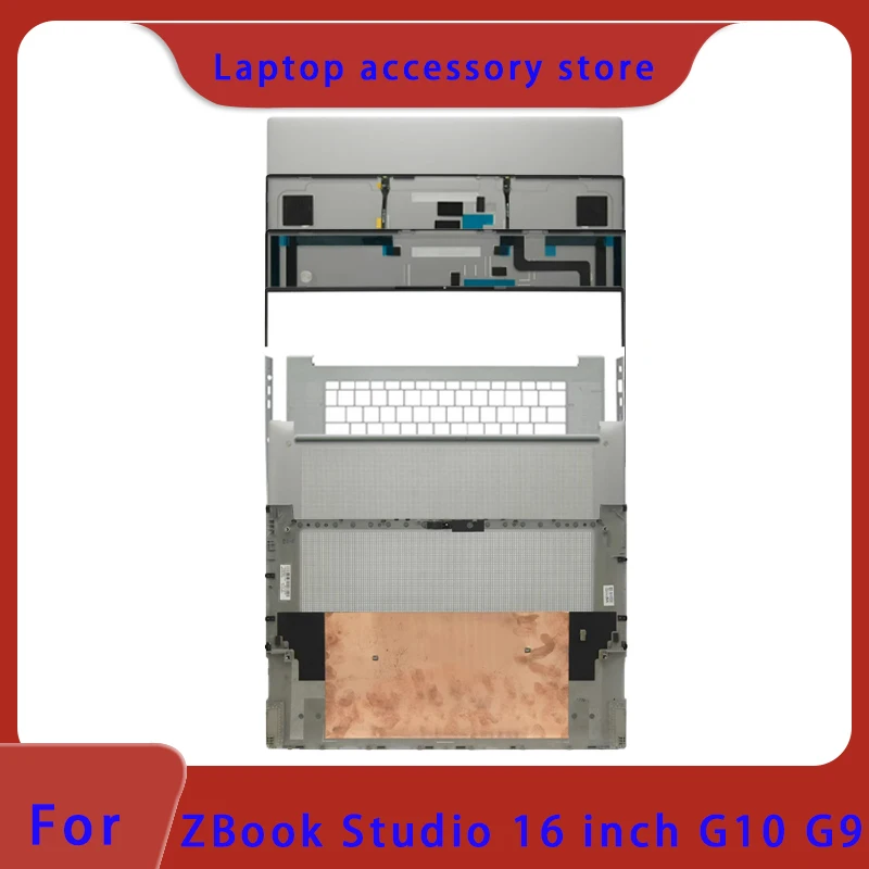 

Подходит для 16-дюймовых ноутбуков серии G10 G9 ZBook Studio, верхняя крышка ЖК-экрана, передней панели, подставки для рук, нижней оболочки, петли ABCD.