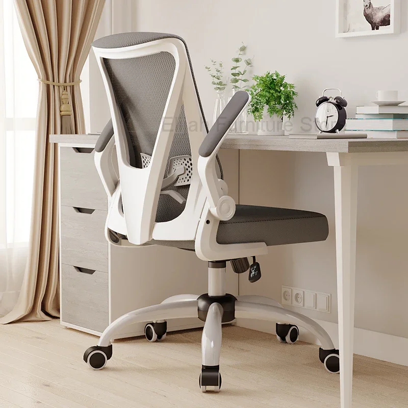 

Designer Office Chair Pillow White Desk Support Comfy Floor Office Chair Nordic Ergonomic High Back Silla Escritorio Furniture