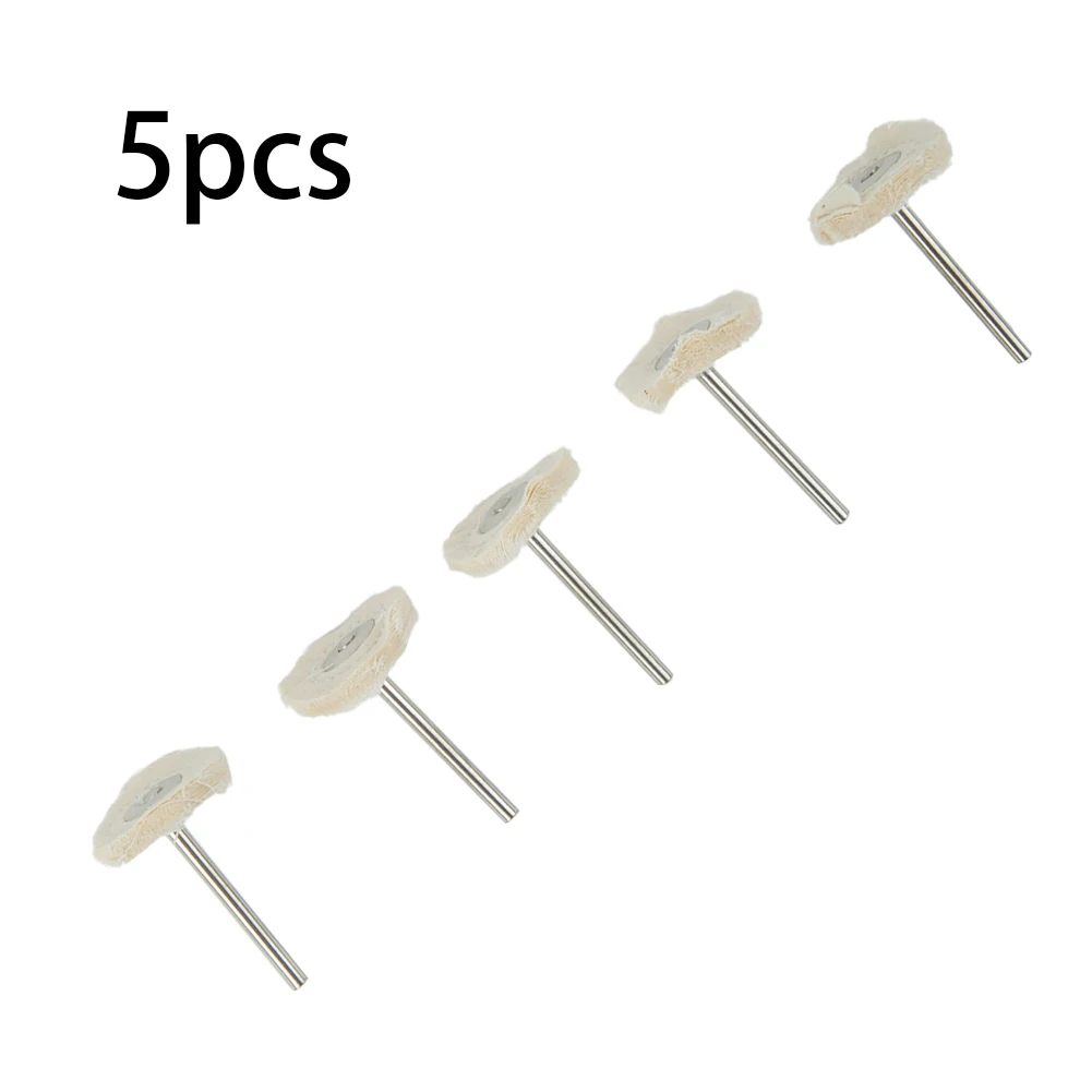 5pcs Polishing Cloth Wheel 35mm 3mm Metal Cloth for fine Polishing Jewelry Cavity Equipment Rotary Tools Power Tool