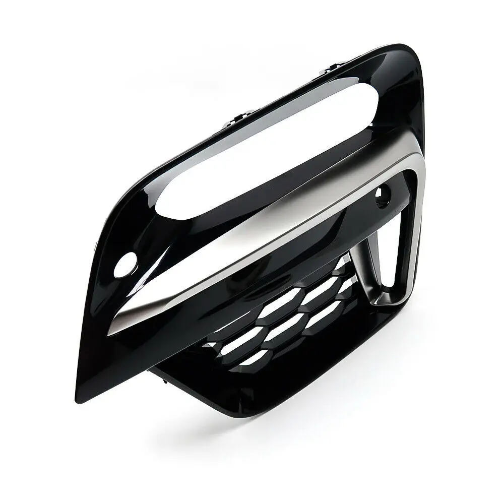 Front Fog Light Bumper Lamp Bezel Frame Grill Trim Lower Air Intake Vent Case For BMW X3 G01 2018-2021 X4 G02 M Sport 2019-2021