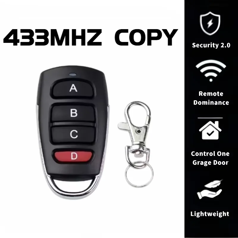 

2025 BTF Wireless Remote Control Sliding Door Garage Door Electric Door Opener 2 Keys 4 Off-Road Gear