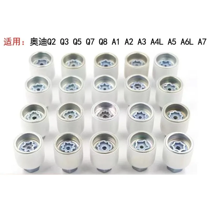 Anti-Theft Wheel Lock Lug Nut Remover Wheel Lock Key for Audi A4, A3, A6, Q5, Q3 and More - Image 2