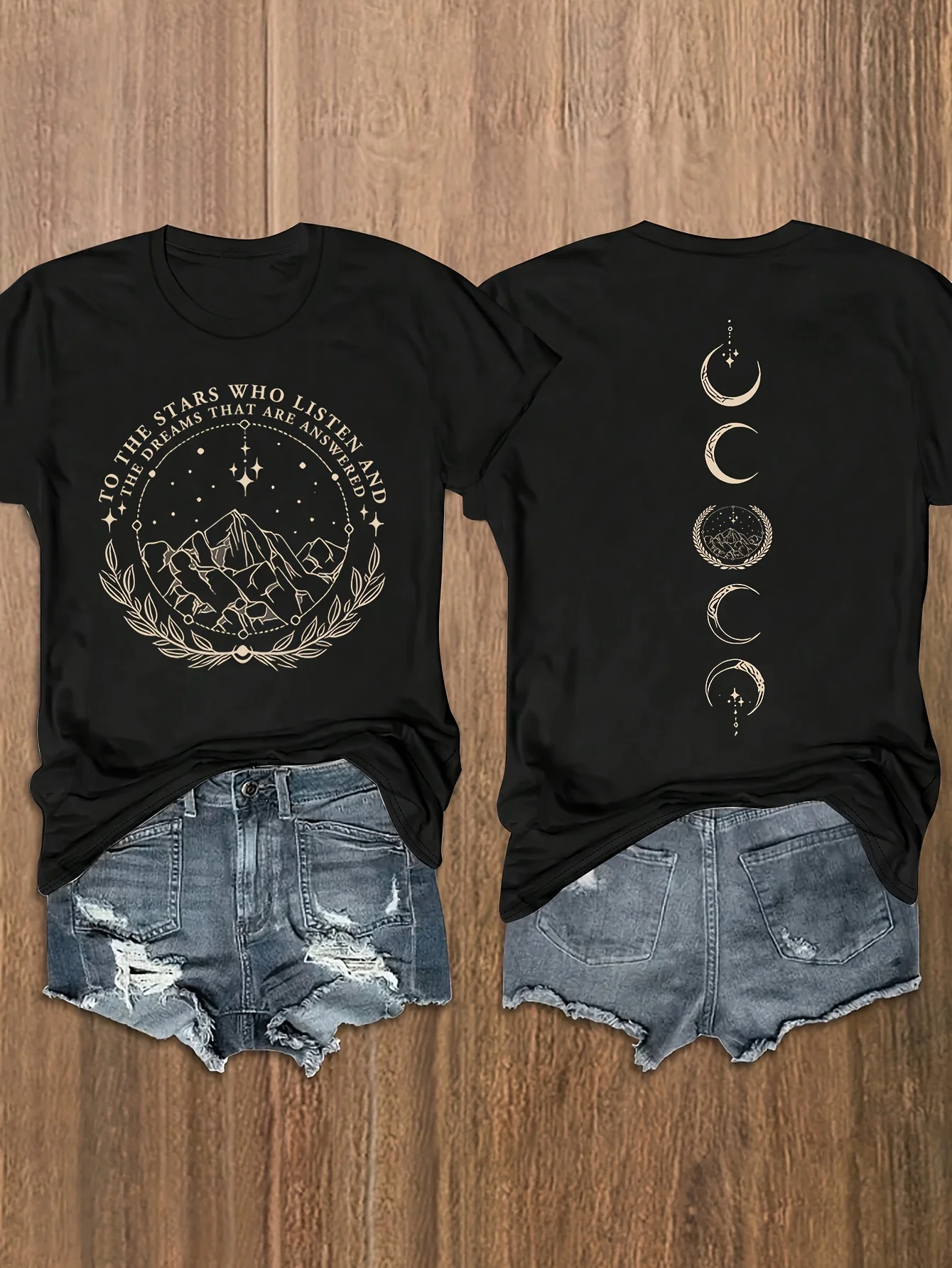 Women'S Round Neck Short Sleeve T-Shirt  Suitable for Spring, Autumn, and Summer, Fashionable and Unique Print, Crew Neck