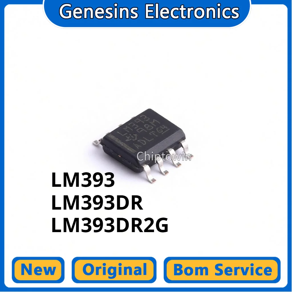 5/50/500 pcs LM393 LM393DR LM393DR2G LM393DT SOP-8 Voltage Comparator W7