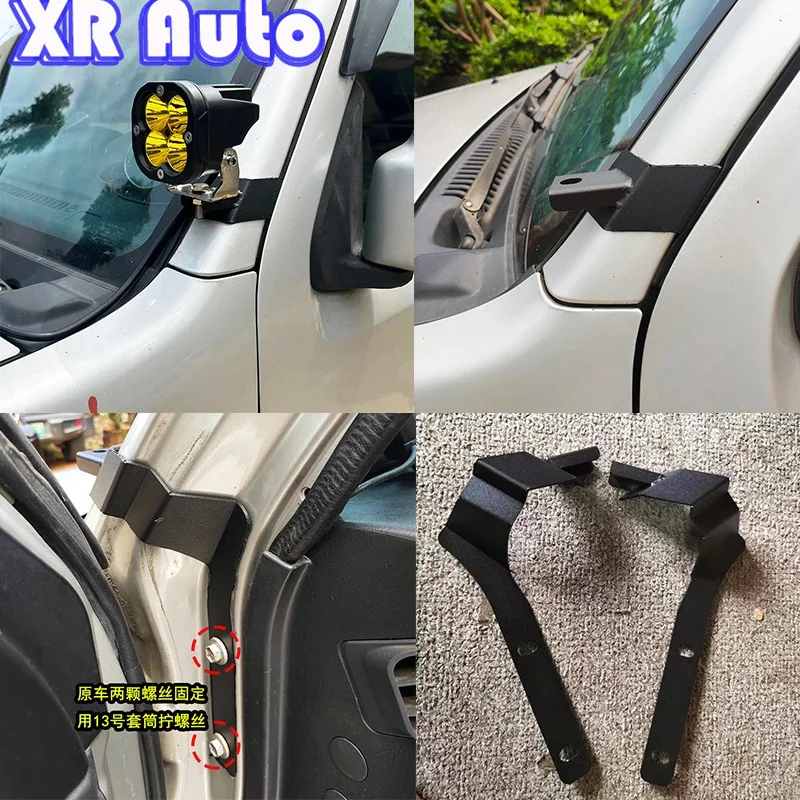 

Car A Pillar LED Work Lamp Light Bar Mounting Bracket Stand Support Holder for Suzuki Jimny 1998-2017 Auto Exterior Accessories