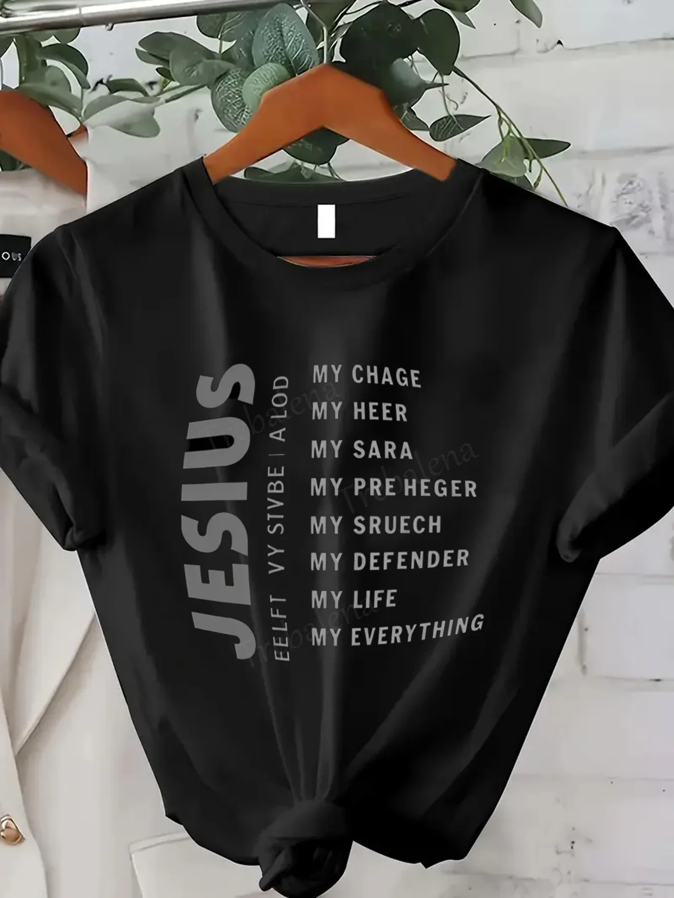 

Women T-shirt Jesus My Everything: Faithful & Sexy Women's Tee
