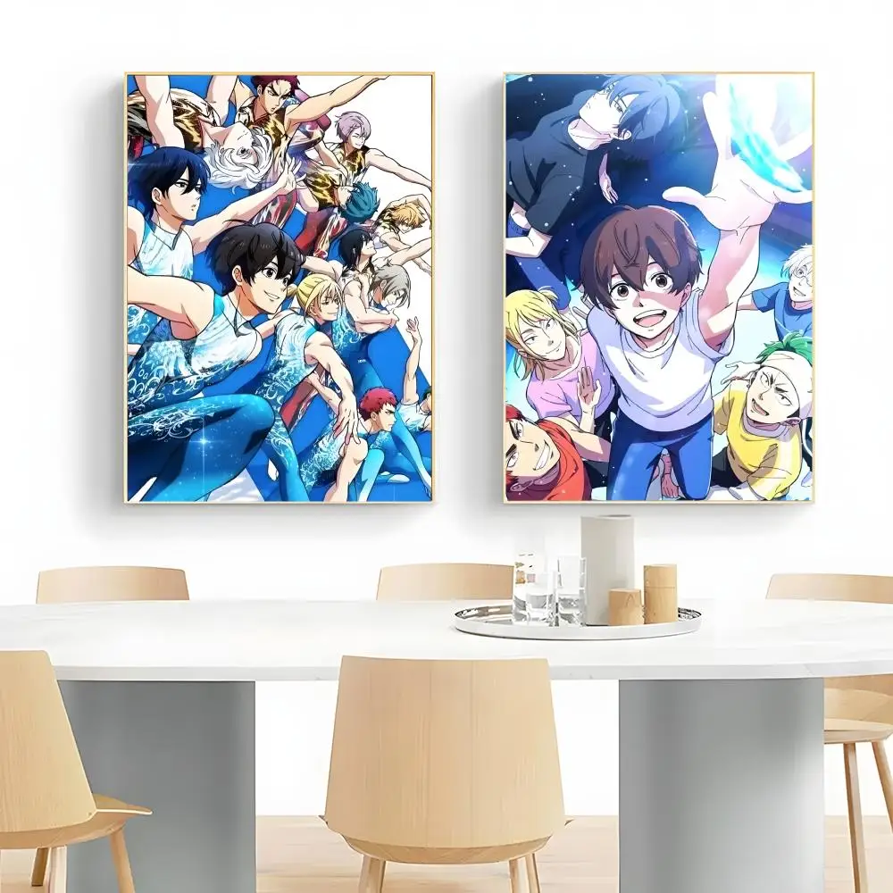 Dynamic Young Video Anime B-Backflip Poster Wall Art Print Poster Decorative Mural Home Decor Gift Unframed