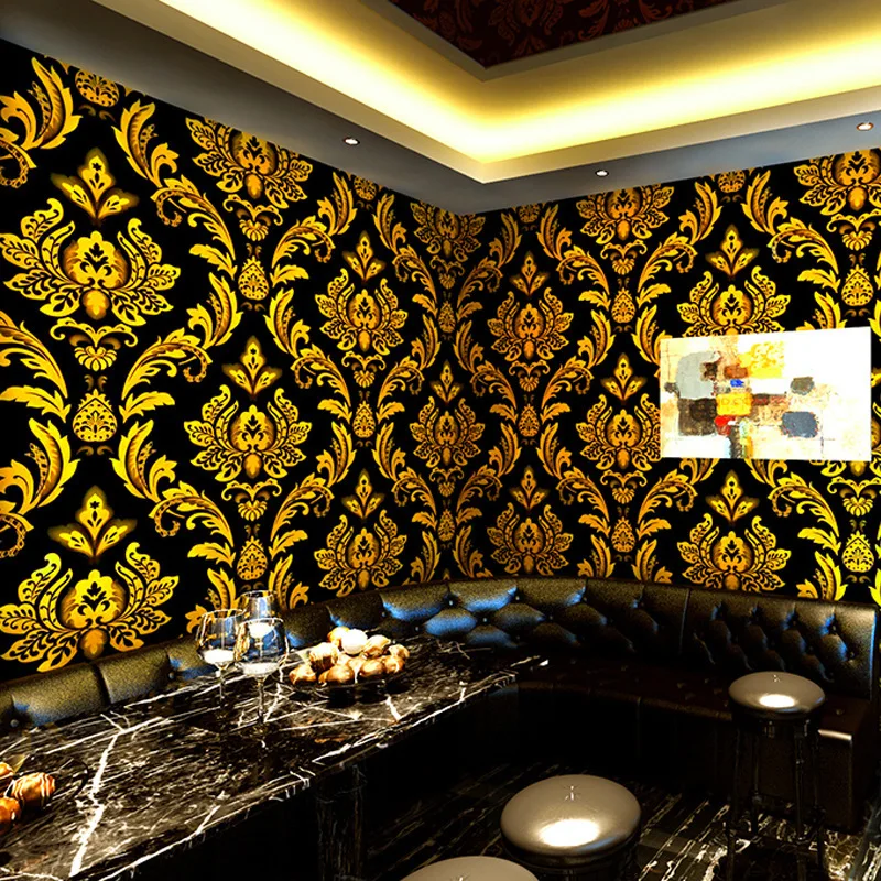 3D Holographic Wallpaper for KTV Bar Hotel Dance Hall Theme Room Decor