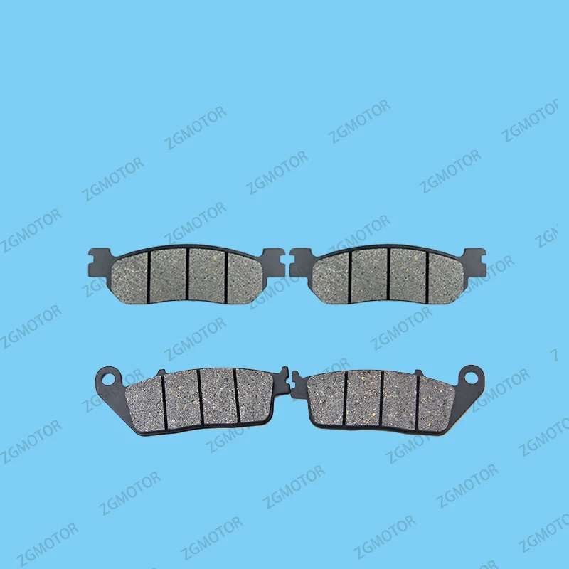 Front & Rear Brake Pads Fit For YAMAHA VP 250 X-City 2007-2016 VP125 X-City 2008-2012 2009 2010 2011