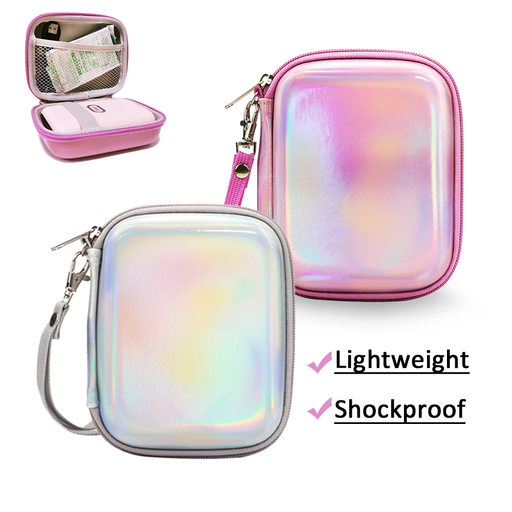 Shockproof Case Bag For Fujifilm Instax Mini Link 2/1/Liplay /Mini EVO/ SP-2 Printer Mesh Pocket fit Instax Film & Accessories