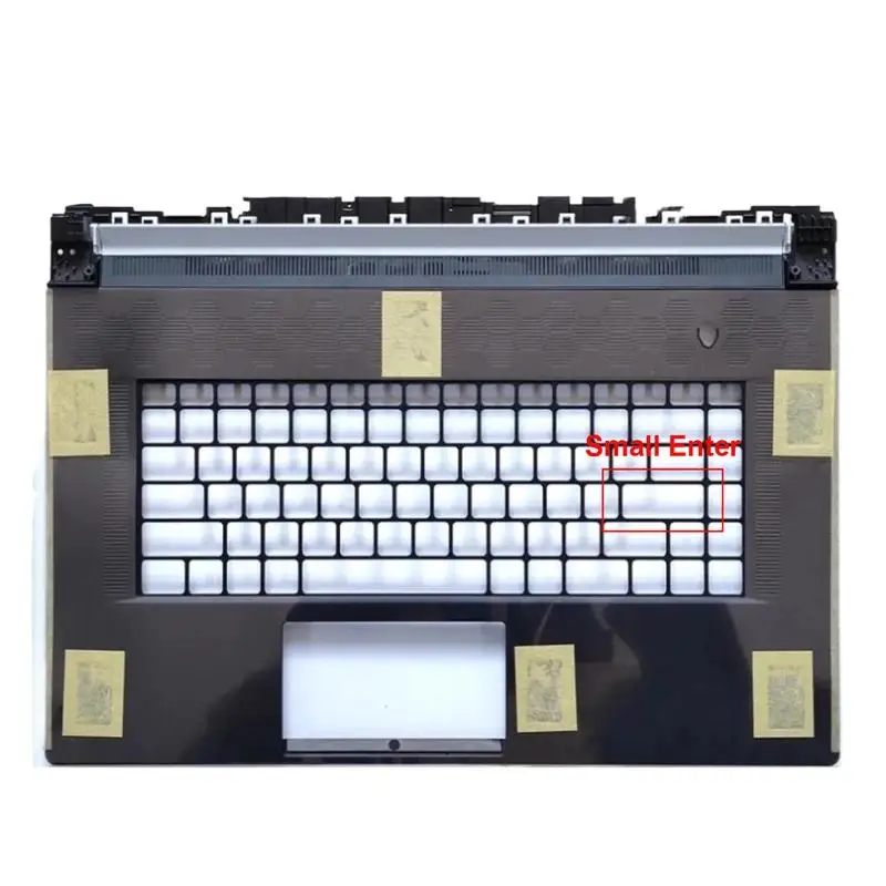 WKJNew Originale 0718M9 718M9 Nero Per Dell ALIENWARE x17 R1 X17 R2 Palmrest Del Computer Portatile Tastiera KB Lunetta Maiuscolo C Shell