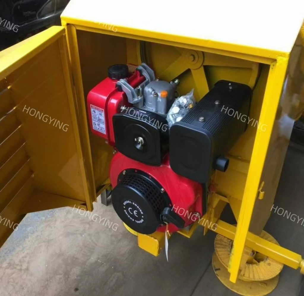 Portable Electric Mini Motor-driven Diesel Concrete Mixer Cement Mixer