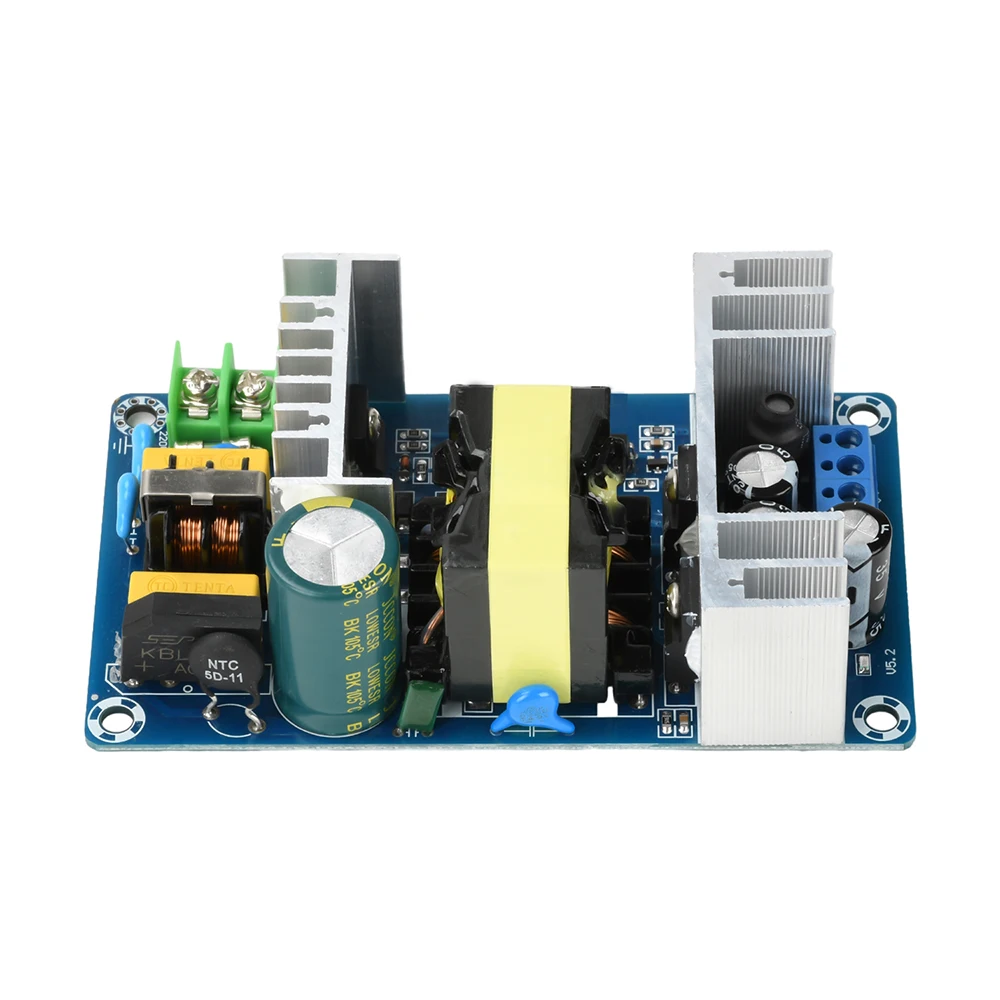AC 100-245V DC 199-346V to DC 24V Step Down Transformer Dual Input Power Supply Switching Power Module Bare Board