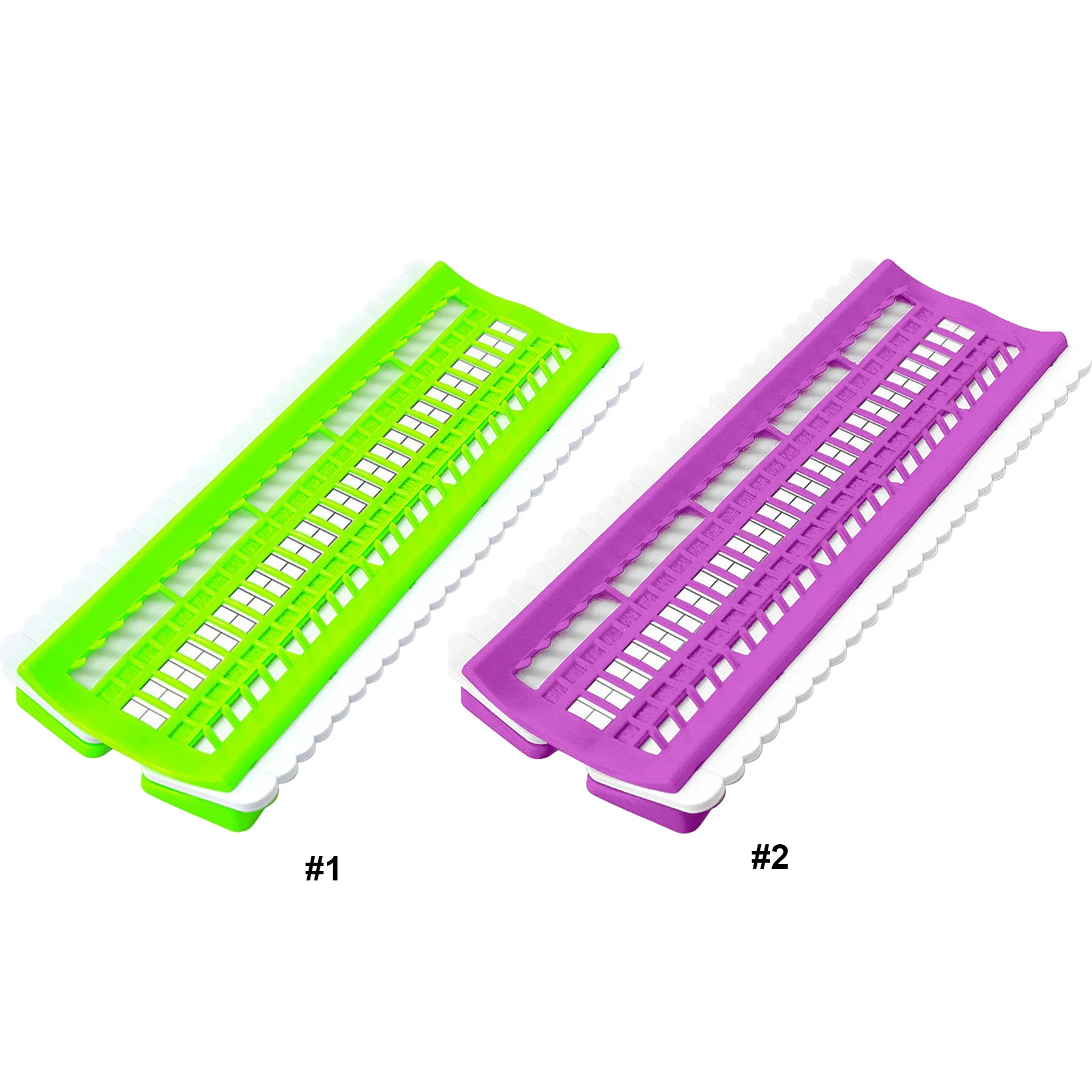 50 Positions Plastic Floss Organizer Portable Cross Stitch Embroidery Thread Storage Rack for Sewing Accessory