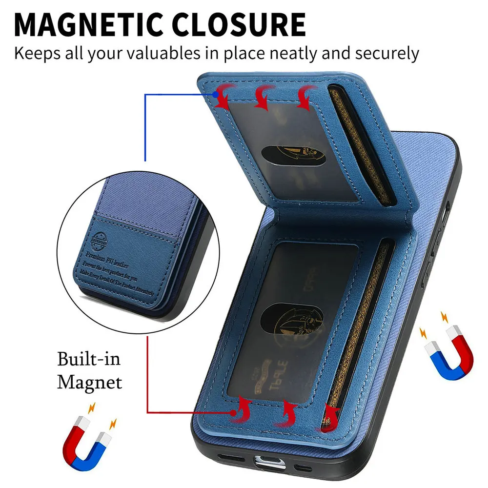 البوب رينو 13 FS 14 Pro 5G حافظة جلدية فاخرة بطاقة تتفاعل عودة شل ل ممن لهم رينو 13 حافظة هاتف Reno14 F 13A 13F 13FS للصدمات C #2