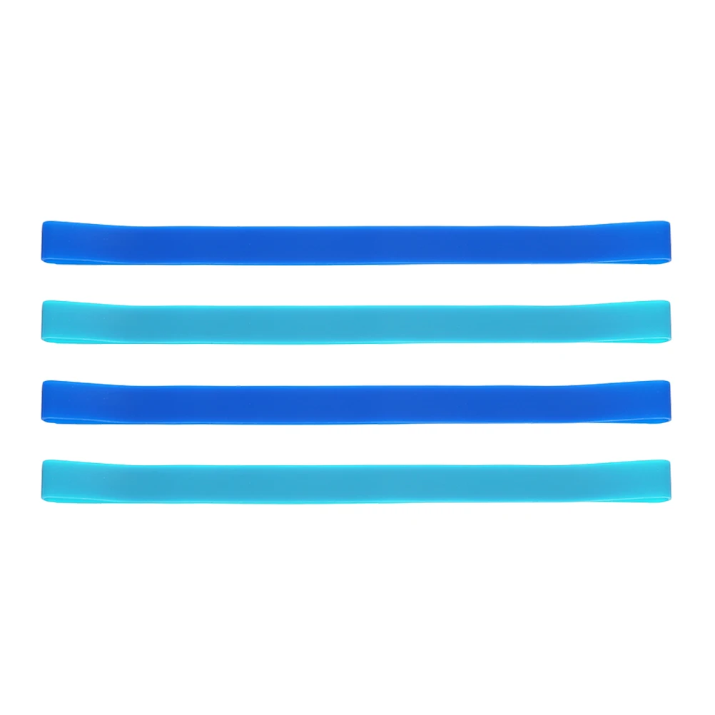 4 قطعة سيليكون للكتب قابلة لإعادة الاستخدام مكتب منظمة حزام مطاط مقاومة للرياح منشفة العصابات ل كرسي سطح السفينة تحديد مرنة