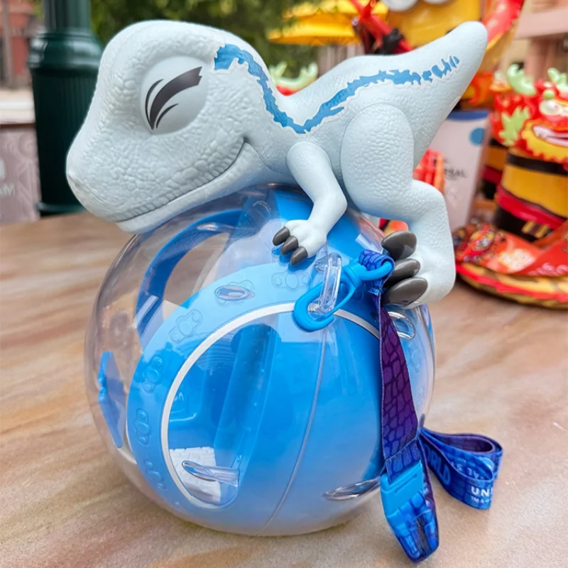 

2025 New Jurassic Dino Popcorn Bucket Storage Container Movie themed Decor Ornament Collectible Gift for Fans