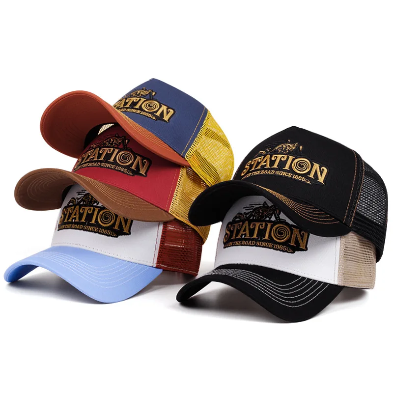 

New hat, baseball cap, letter embroidery, summer versatile, shade, casual fashion accessory