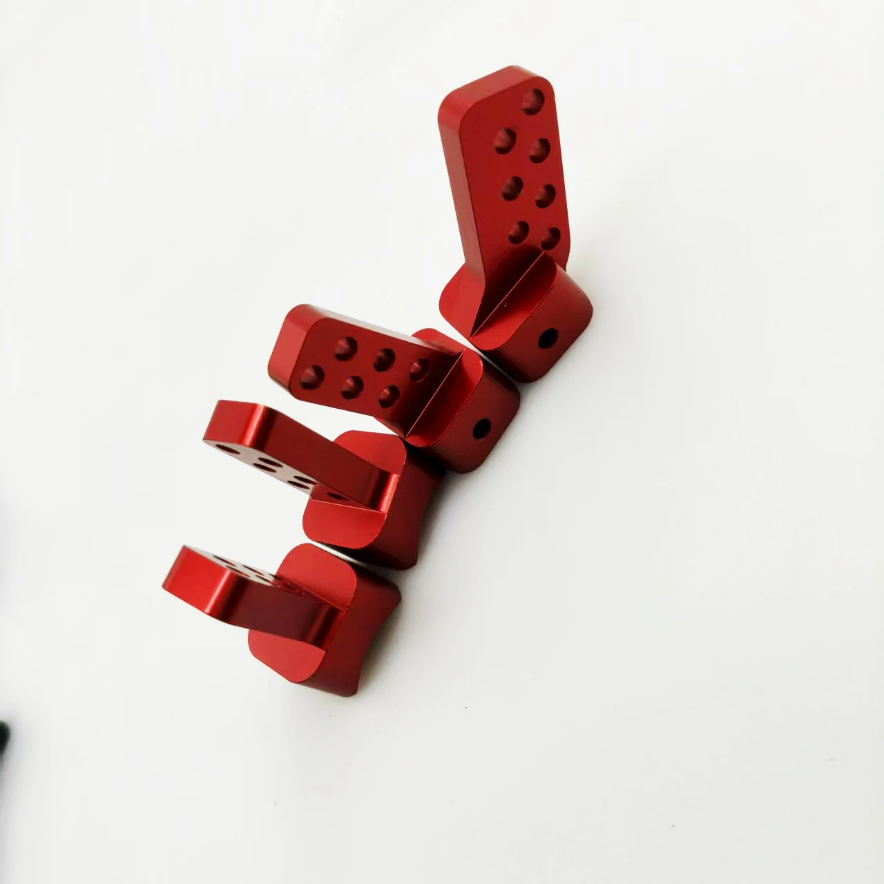 

Aluminum CNC Rear Link Riser 4 Angles For AR45 AR45P Axle 1/10 RC Crawler SCX10 III Base Camp Gladiator Wrangler Bronco Upgrade