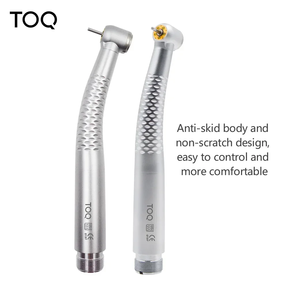 Dental High Speed Handpiece 5 Led light Standard Head Air Turbine Dentist Tooth Repair Material Ceramic Bearing 5 Water Sprays