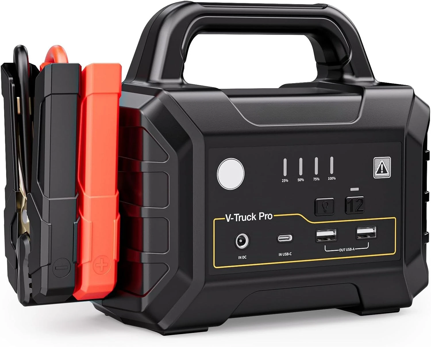 

V-Truck Pro 8000A Car Battery Jump Starter with 65W Quick Charge, 41600mAh Portable Jump Starter Power Pack for All Gas All