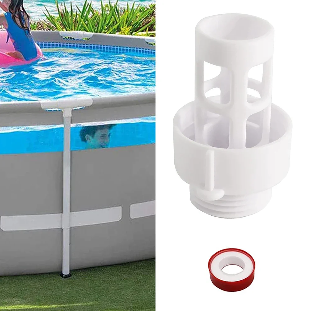 

10184 Pool Drain Connector Adapter For Intex Hose Adapter Round Swimming Pool Pool Parts Drain Adapter Garden Supplies