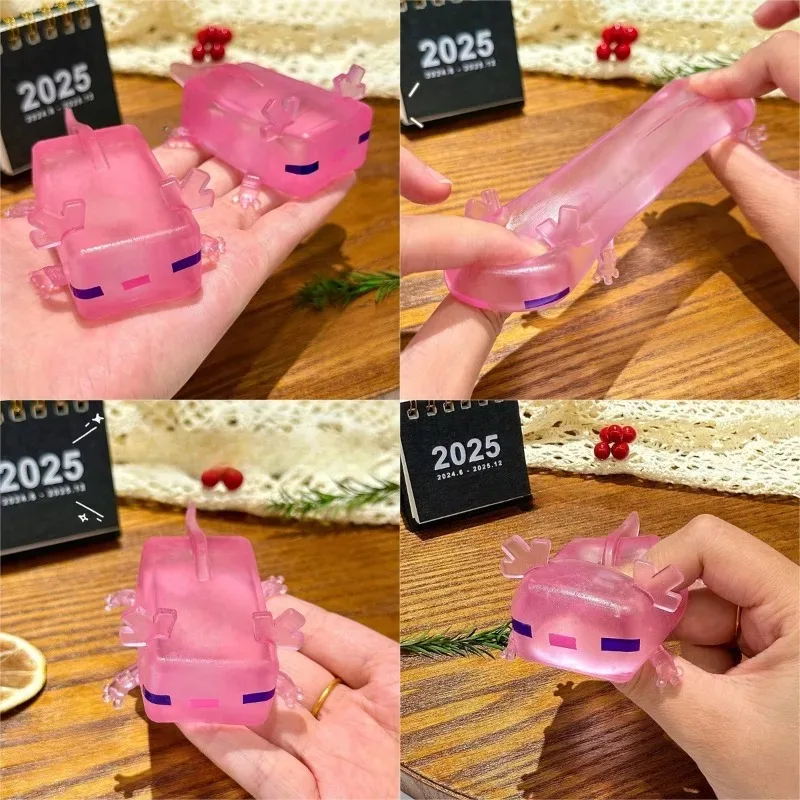 Salamandra Pizzico Musica Maltosio Alleviare lo stress e rilasciare la musica Pizzico Rimbalzo lento Giocattolo antistress Giocattoli per adulti ssi