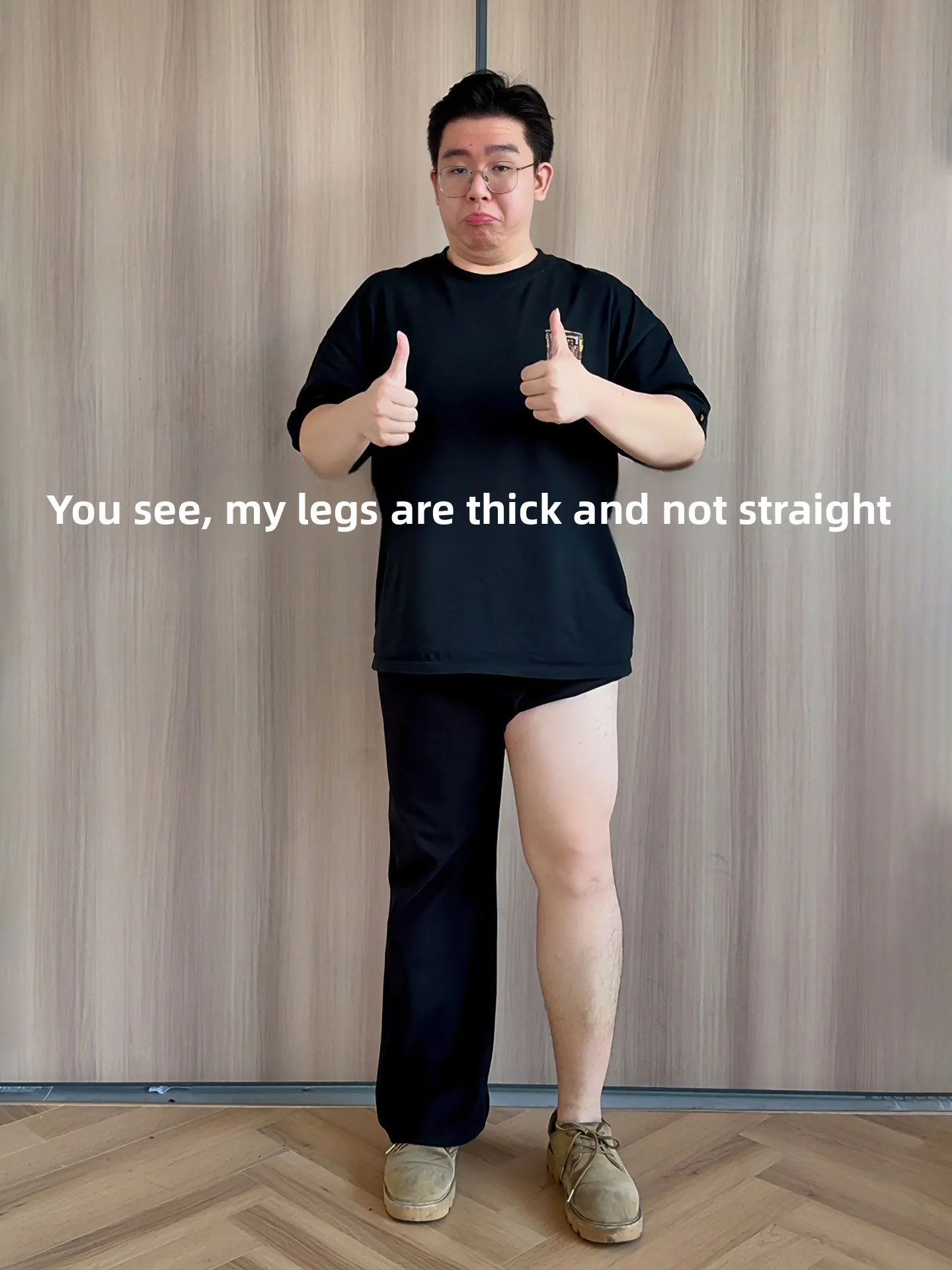 

American Sle Fce Lined Woolen Trousers for plus Size Men Casual Straight Leg Pants Bootcut Pants Thi Thighs Big Butt