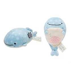 Jinbei San Whale Shark Plush Toy Mini Sandbag Cartoon Anime Kawaii Cute Plushies Kids Toys for Girls Boys Children