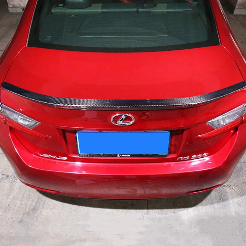 

2015 2016 2017 Carbon Fiber Rear Trunk Wing Spoiler For lexus rc300 200t RC350 RC200