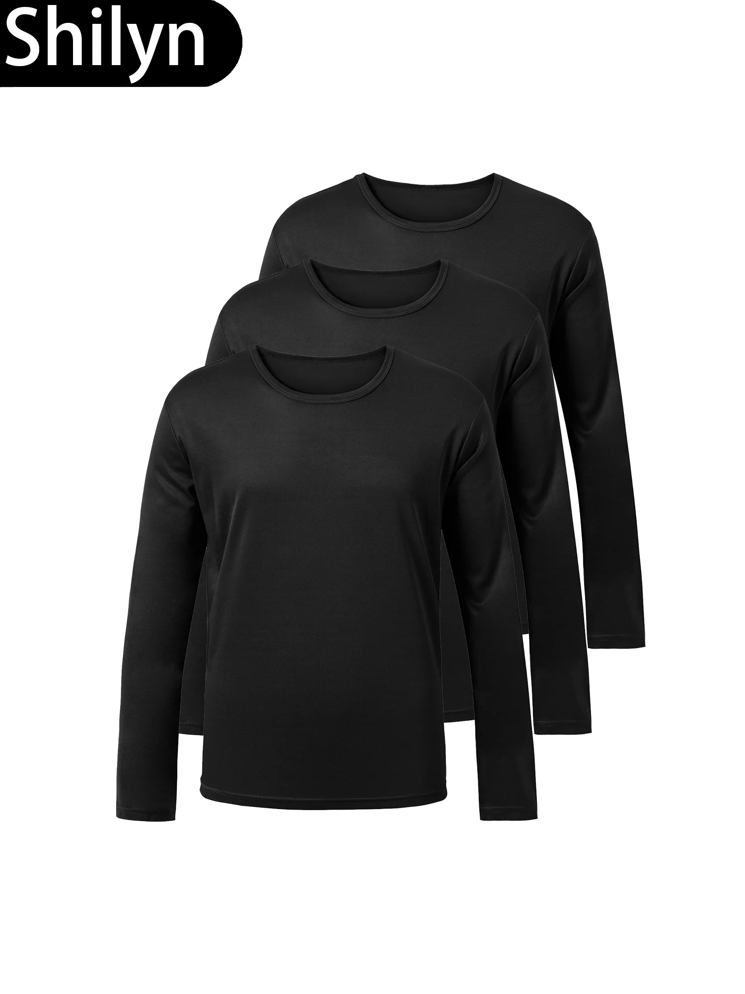 3 قطع تي شيرت رجالي سريع الجفاف بأكمام قصيرة في صالة الألعاب الرياضية والجري والتمارين الرياضية فتل العرق ورقبة دائرية قميص رياضي خفيف الوزن للياقة البدنية