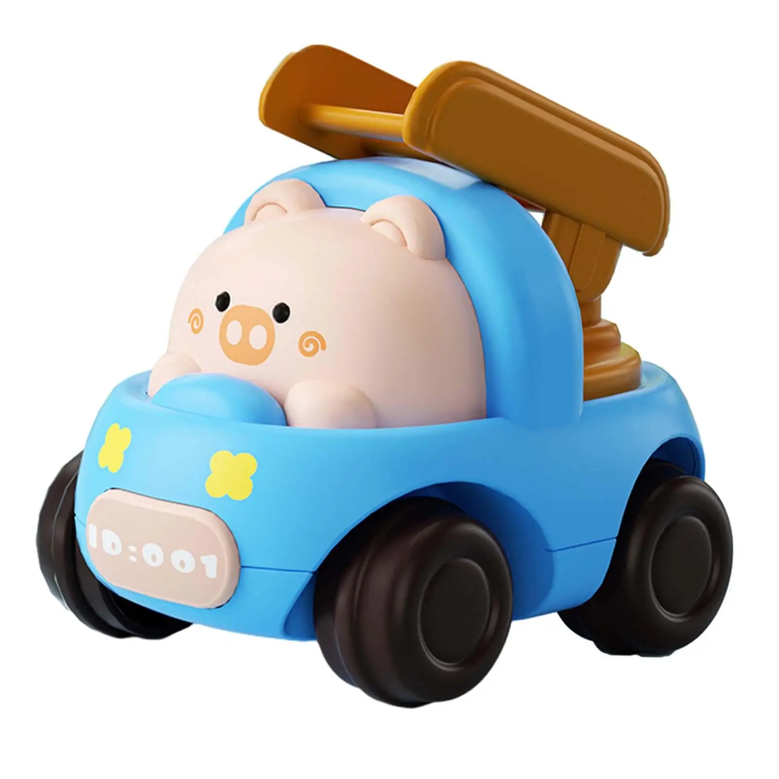 

Детская инерционная машинка-игрушка в виде мультяшного животного, фрикционная машинка-слайдер, интерактивный грузовик для развития моторики и обучения